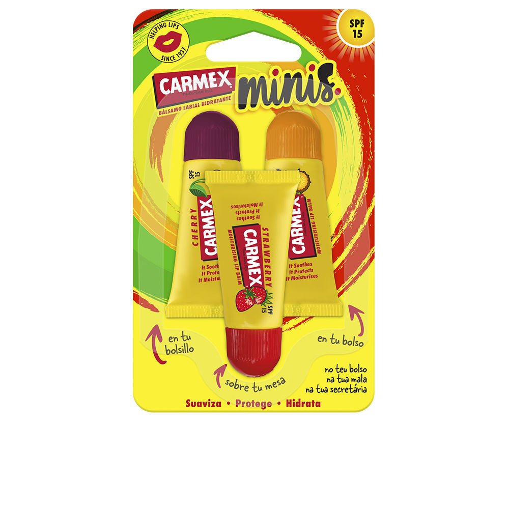 MINIS MOISTURIZING LIP BALM SPF15 TRIPLO 3 u