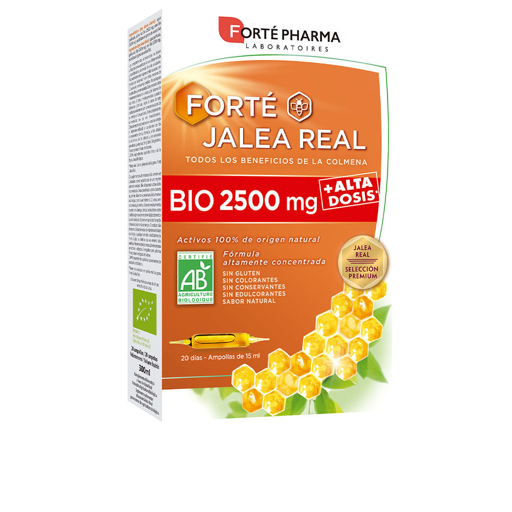 FORTÉ JALEA REAL BIO 2500 mg ampollas 20 x 15 ml