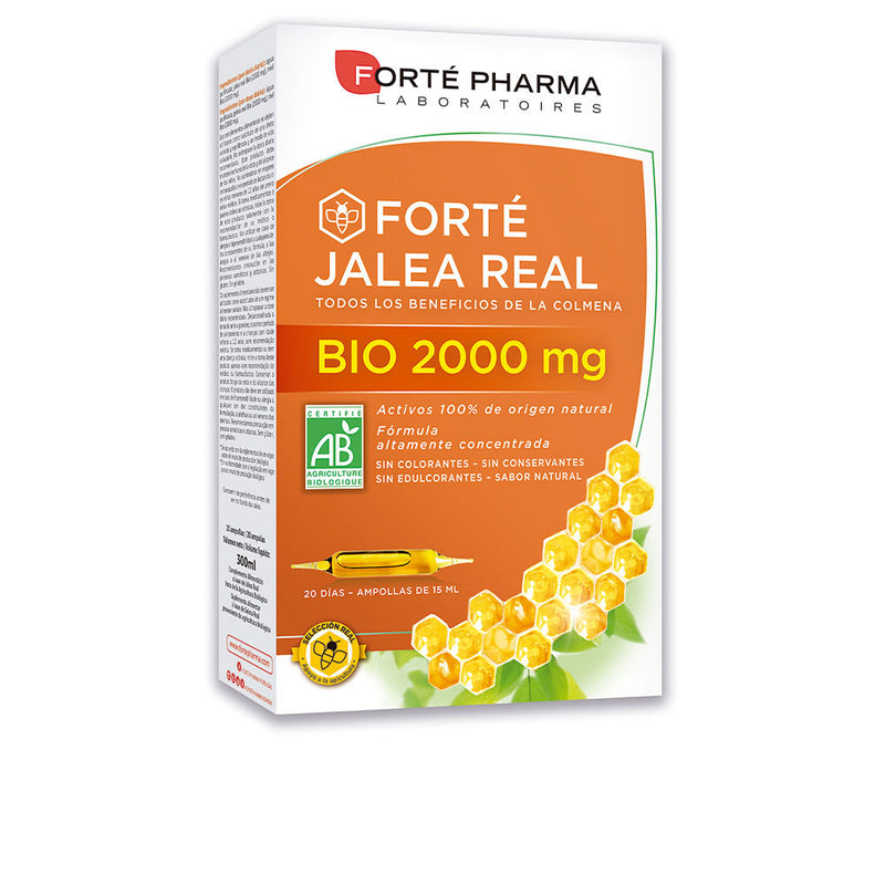 FORTÉ JALEA REAL BIO 2000 mg ampollas 20 x 15 ml