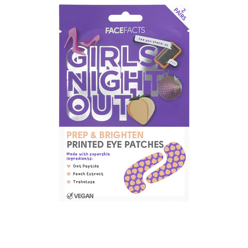 GIRLS NIGHT OUT printed eye patches 2 x 6 ml