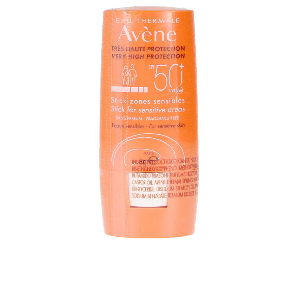 SOLAIRE HAUTE PROTECTION stick zones sensibles SPF50+ 8 ml