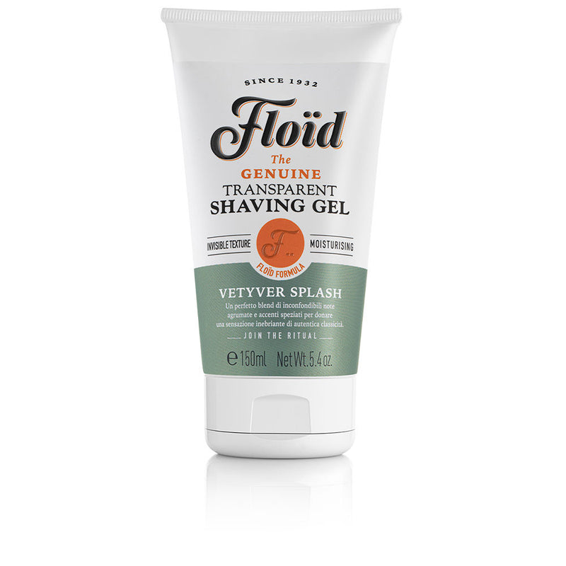 FLOÏD transparent shaving gel vetyver splash 150 ml