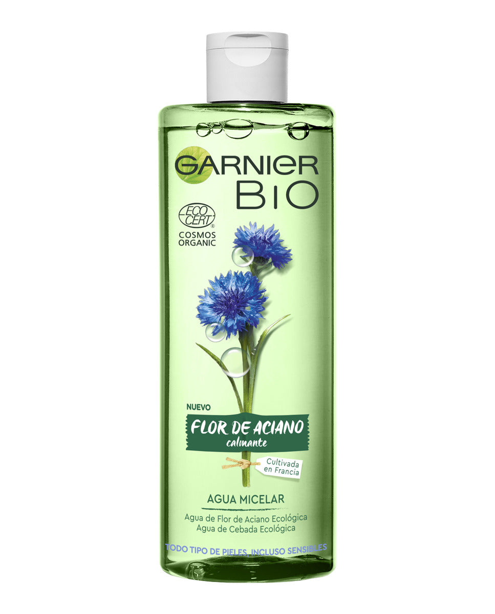 BIO ECOCERT flor de aciano agua micelar 400 ml