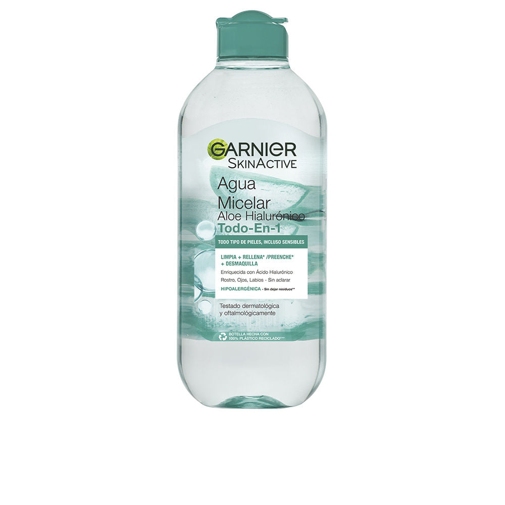 SKINACTIVE MICELLAR WATER hyaluronic aloe all in 1 400 ml