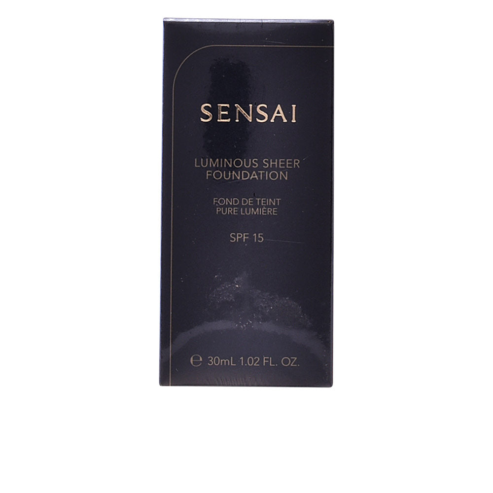 SENSAI luminous sheer foundation SPF15 #204,5-warm beig 30ml