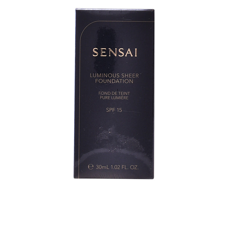 SENSAI luminous sheer foundation SPF15 