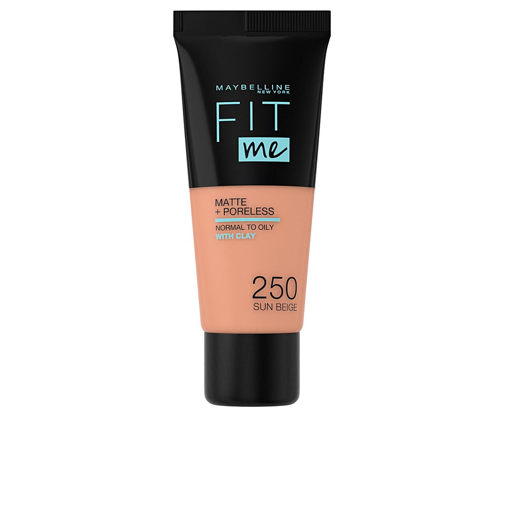 FIT ME MATTE+PORELESS foundation #250-sun beige