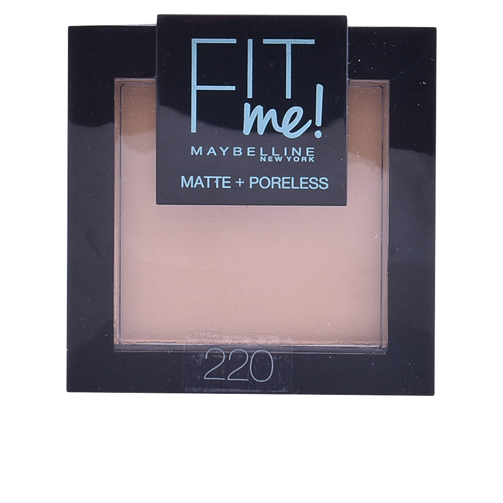 FIT ME MATTE+PORELESS powder #220-natural beige