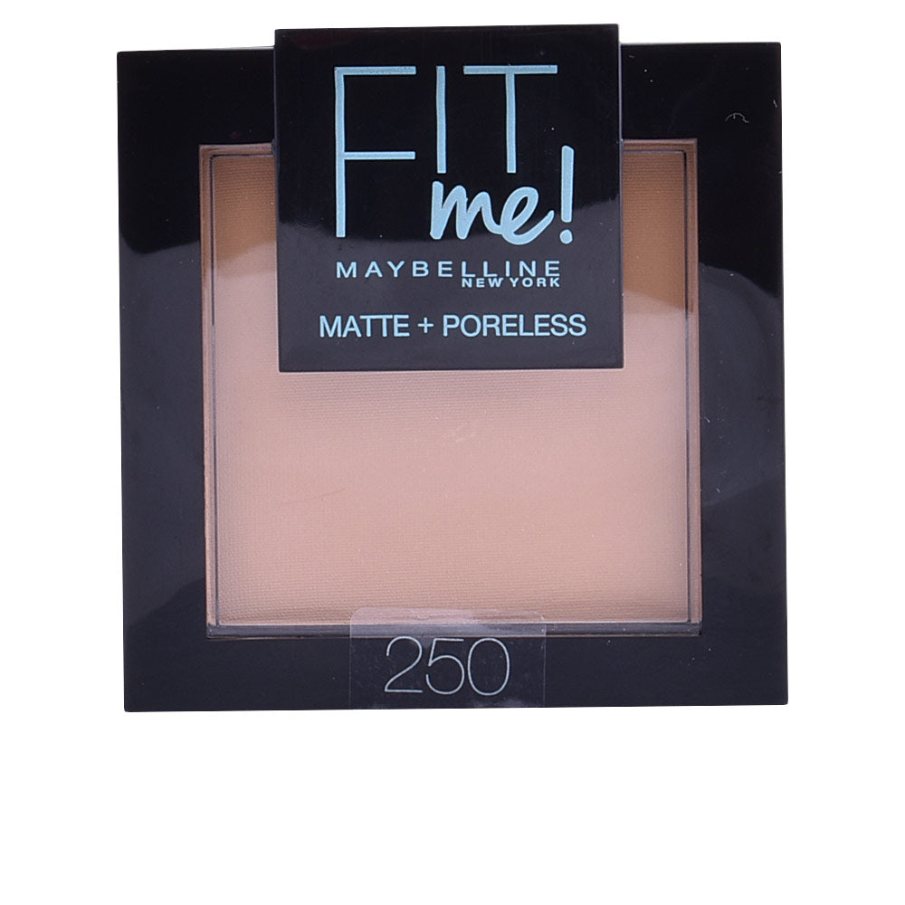 FIT ME MATTE+PORELESS powder #250-sun