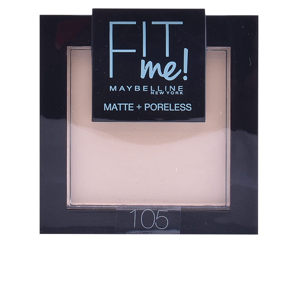 FIT ME MATTE+PORELESS powder #105-natural