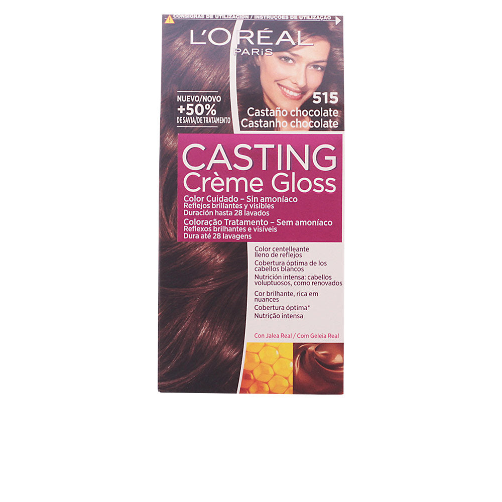 CASTING CREME GLOSS #515-castaño chocolate