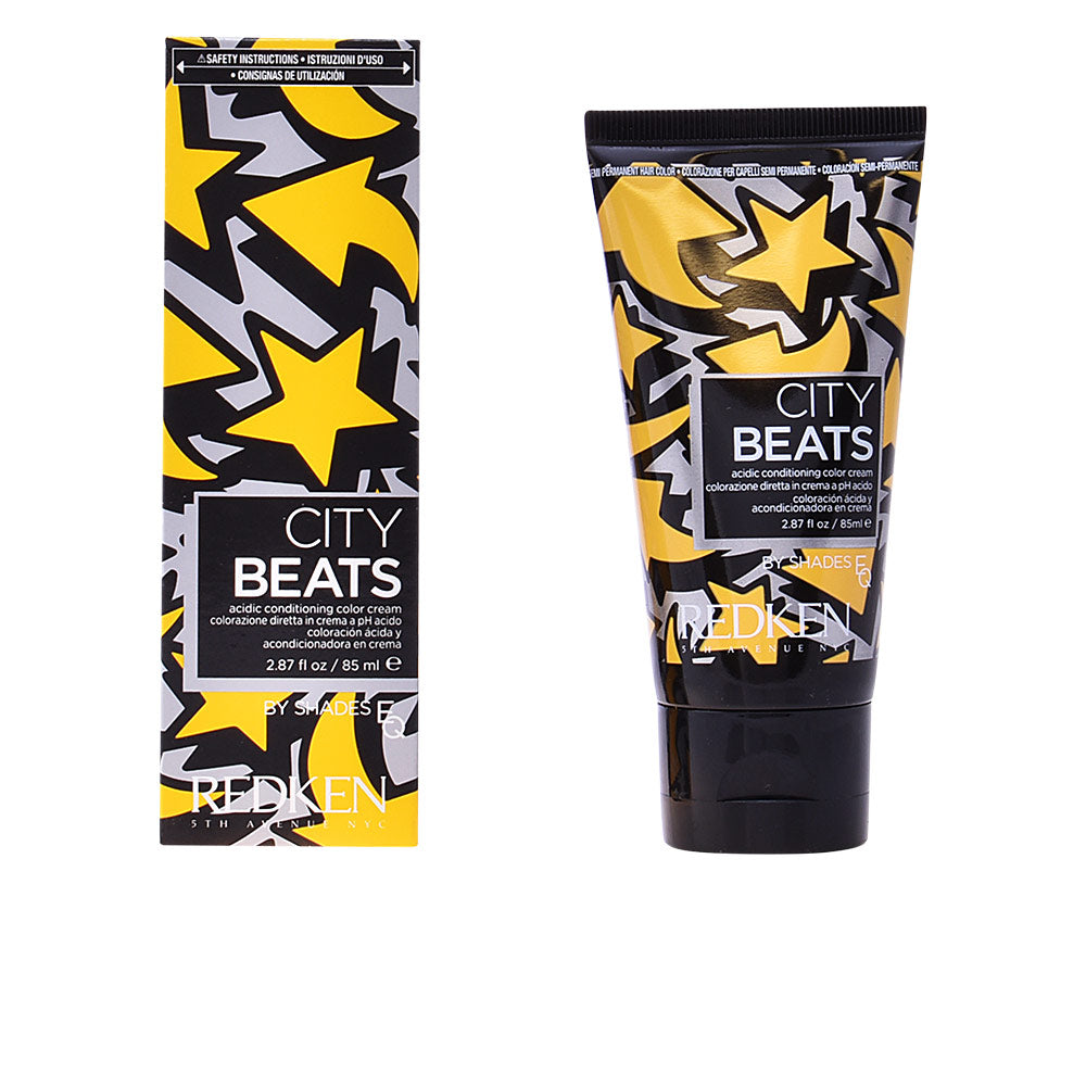 CITY BEATS acidic conditioning color cream #yellow cab 85 ml