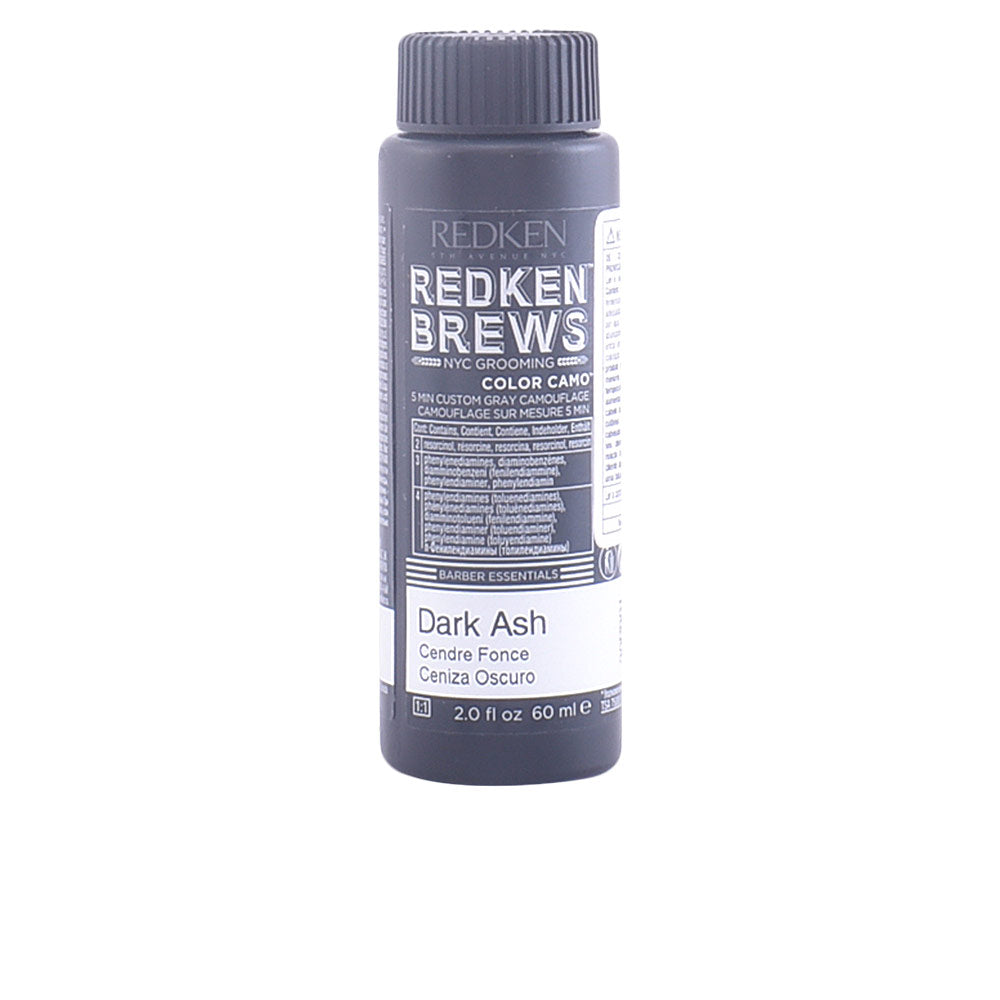 REDKEN BREWS color camo #1NA-dark ash 60 ml