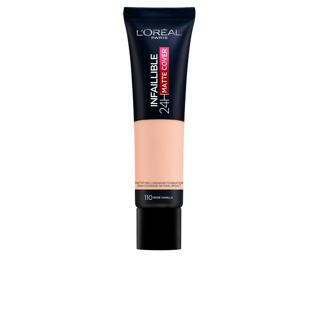 INFAILLIBLE 24H matte cover foundation #110-rose vanilla