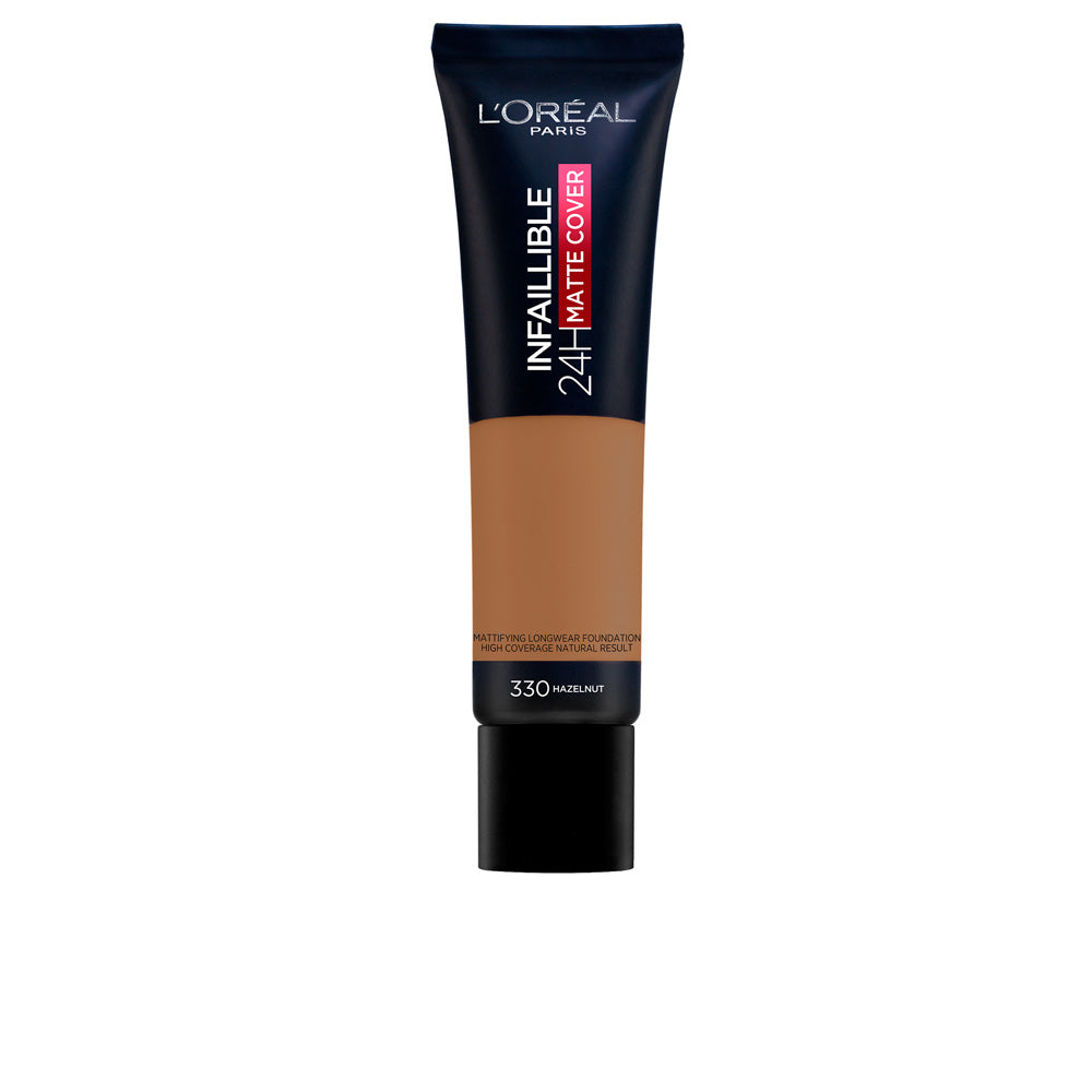 INFAILLIBLE 24H matte cover foundation #330-hazelnut