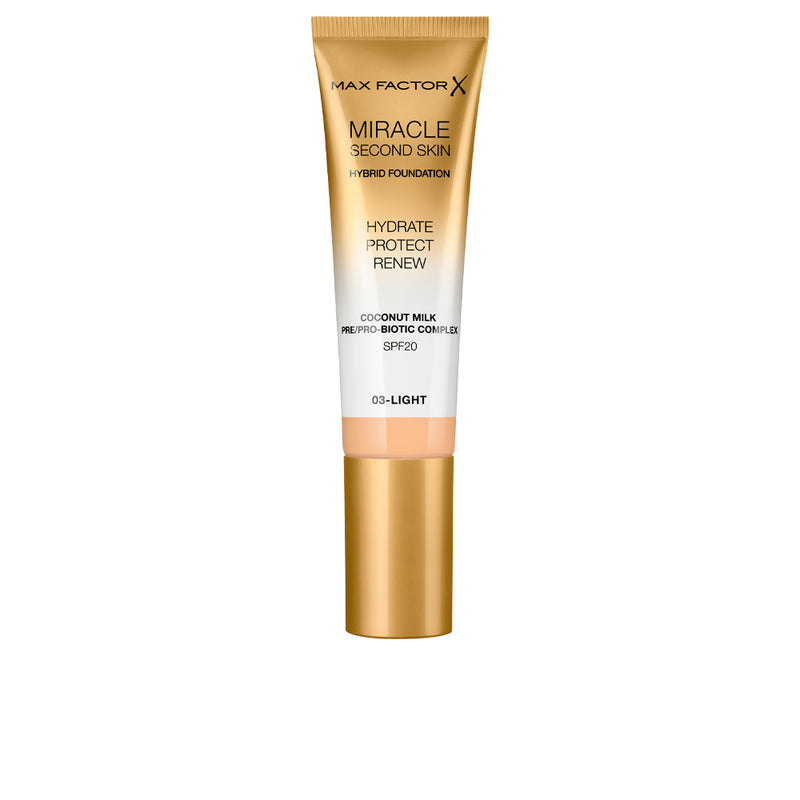 MIRACLE TOUCH second skin found.SPF20 