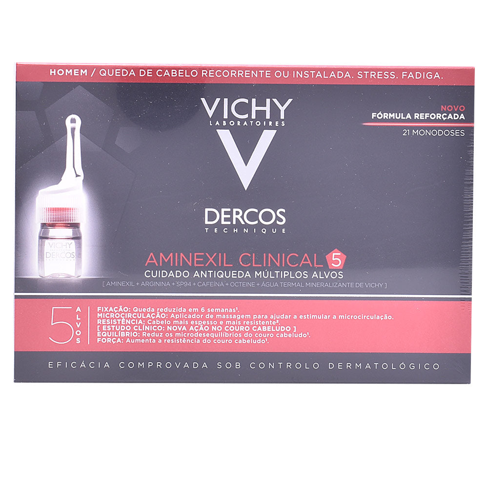 DERCOS aminexil clinical 5 homme 12 monodoses