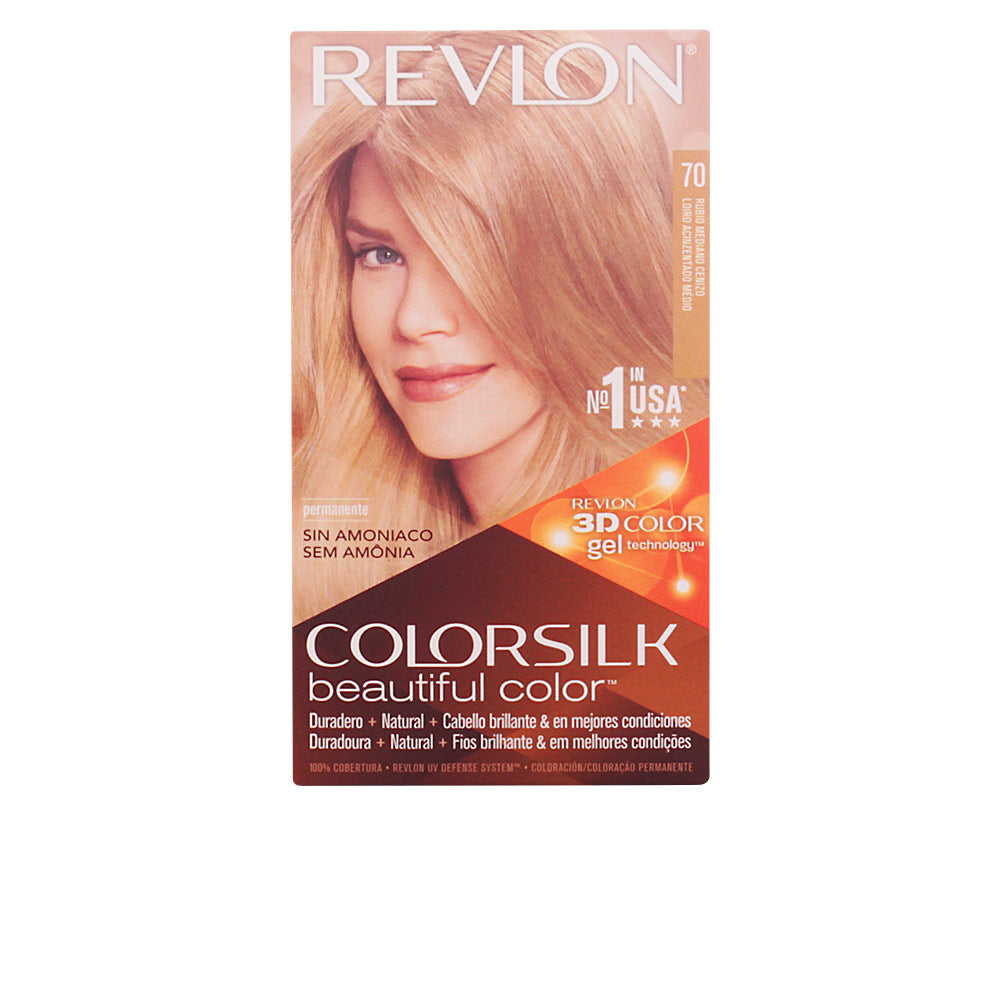 COLORSILK tinte #70-rubio medio ceniza