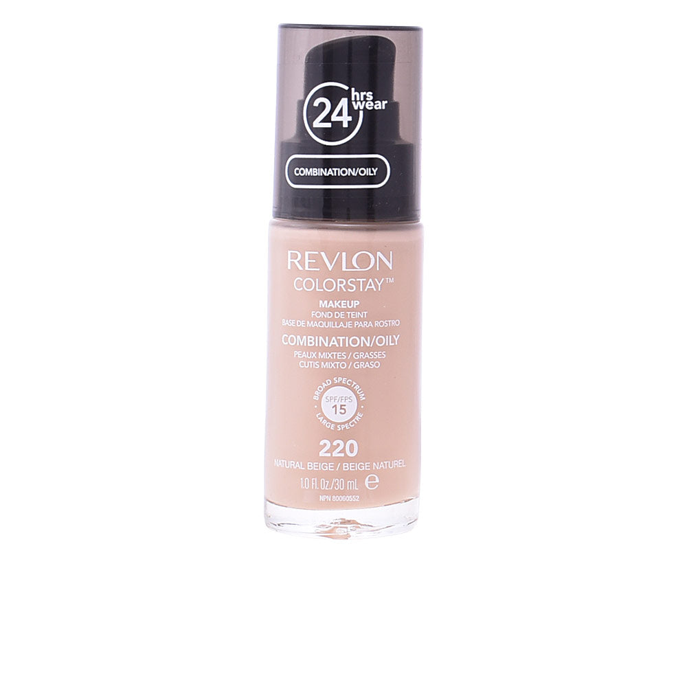 COLORSTAY foundation combination/oily skin #220-naturl beige