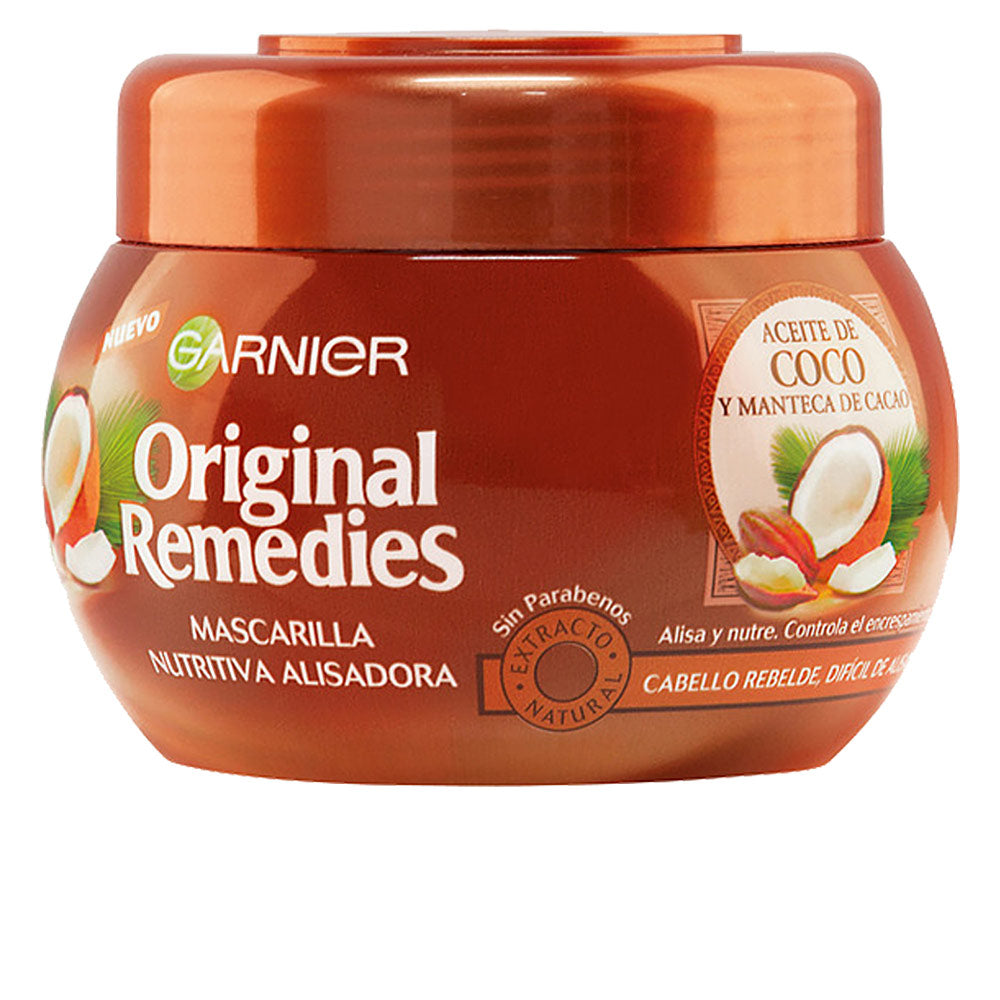 ORIGINAL REMEDIES mask aceite coco y cacao 300 ml