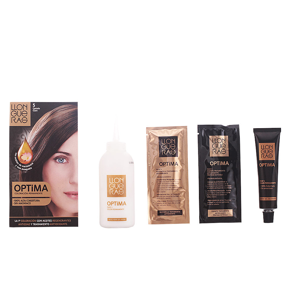 OPTIMA hair colour #5-light brown