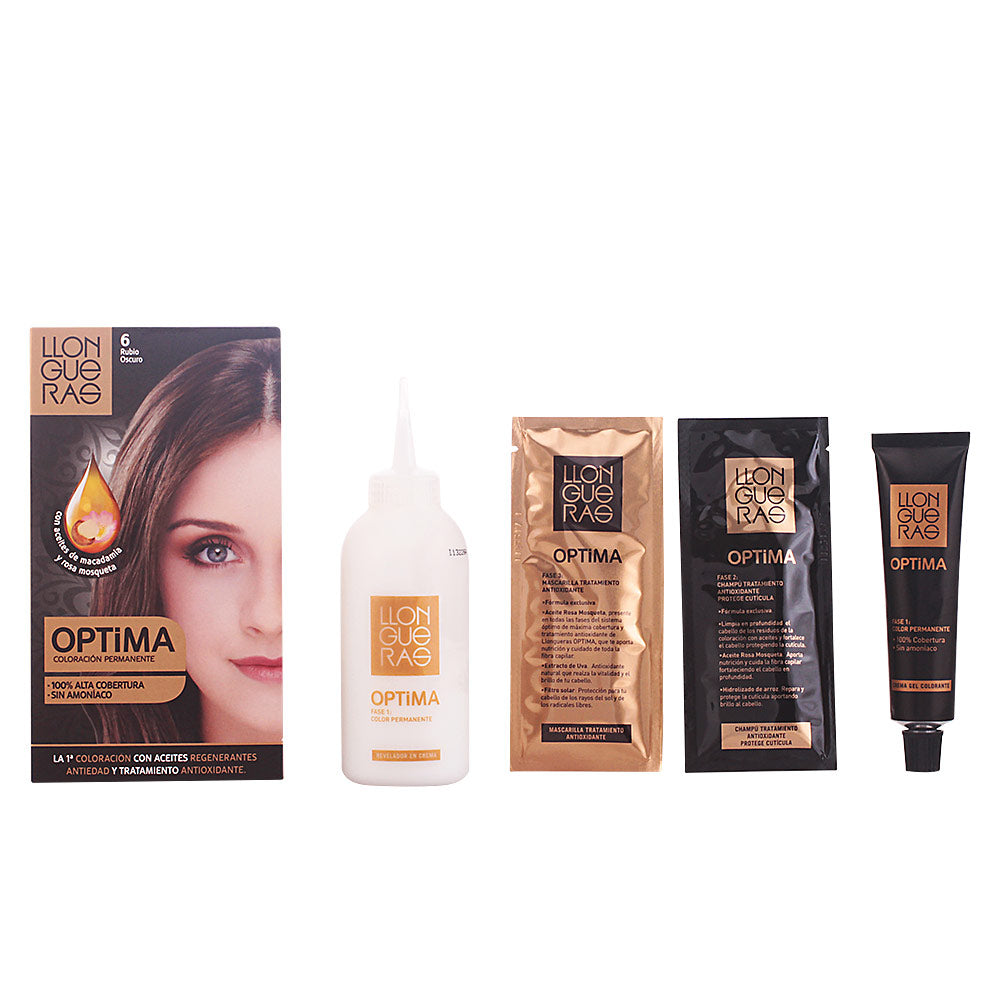 OPTIMA hair colour #6-deep blond