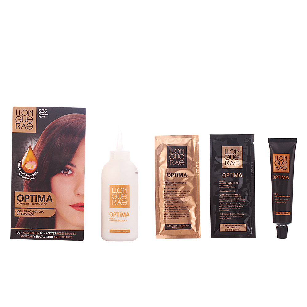 OPTIMA hair colour #5.35-passion chocolate