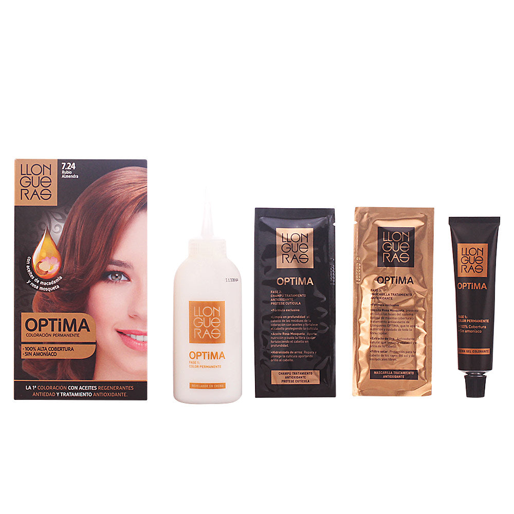 OPTIMA hair colour #7.24-almond blond