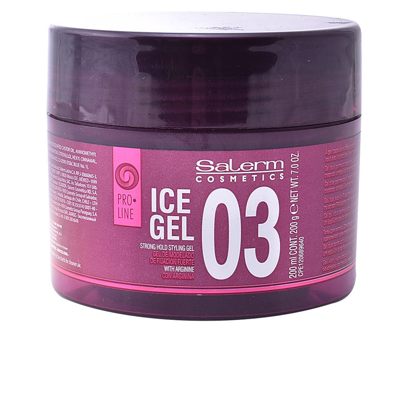 ICE gel 03 strong hold styling gel 200 ml