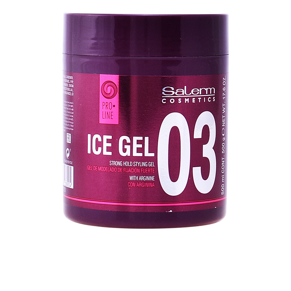 ICE gel strong hold styling gel 500 ml