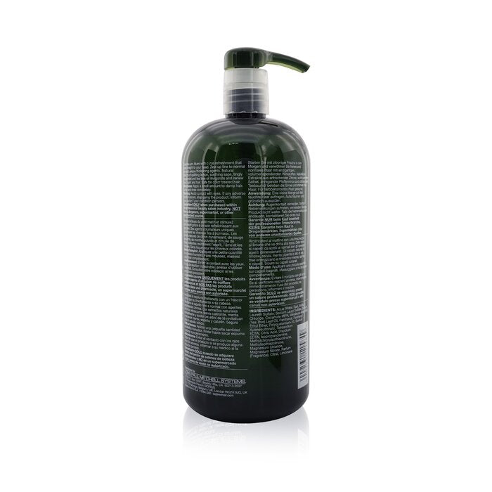 Tea Tree Lemon Sage Thickening Shampoo (energizing Body Builder) - 1000ml/33.8oz