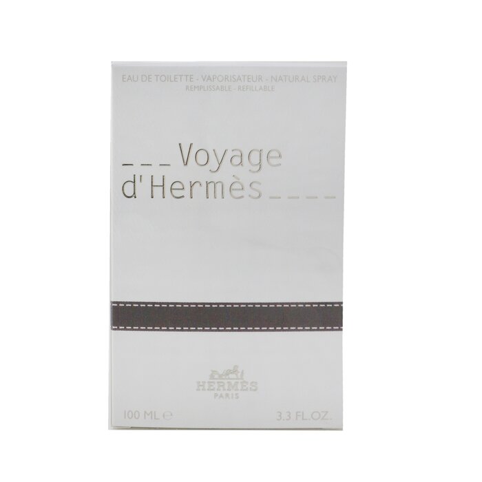 Voyage D'hermes Eau De Toilette Refillable Spray - 100ml/3.3oz