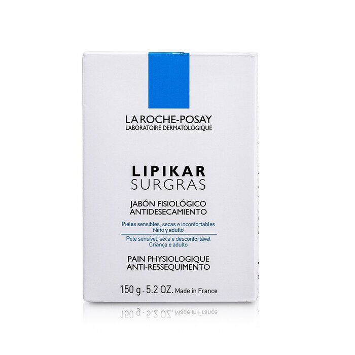 Lipikar Surgras Cleansing Bar - 150g/5.2oz