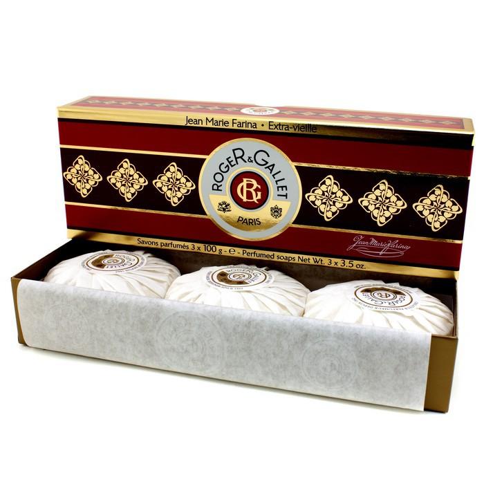 Jean Marie Farina Perfumed Soap Coffret - 3x100g/3.5oz