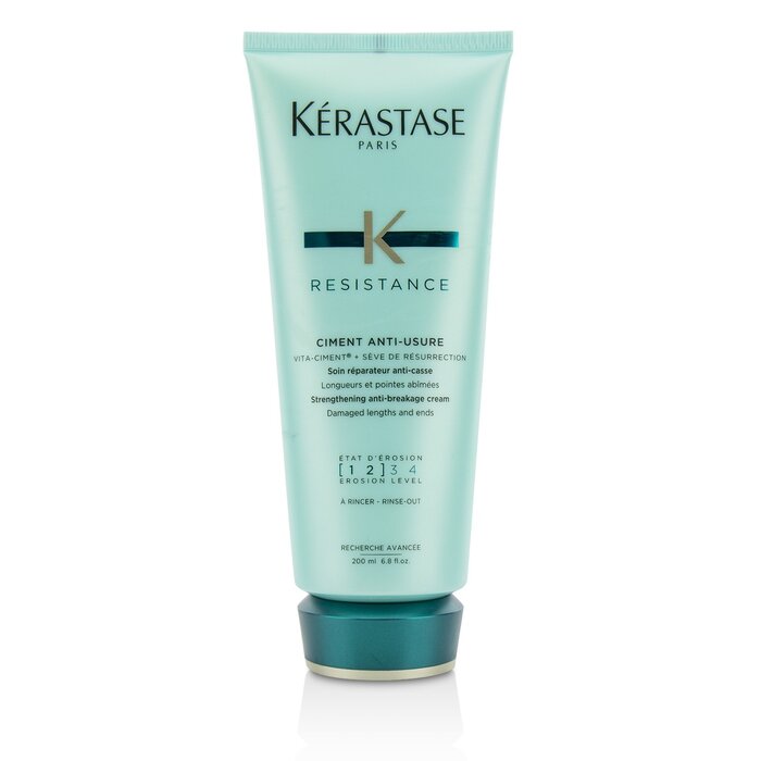 Resistance Ciment Anti-usure Strengthening Anti-breakage Cream - Rinse Out (for Damaged Lengths & Ends) - 200ml/6.8oz