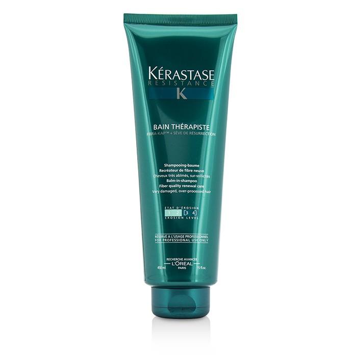 Resistance Bain Therapiste Balm-in -shampoo Fiber Quality Renewal Care (for Very Damaged, Over-porcessed Hair) - 450ml/15oz
