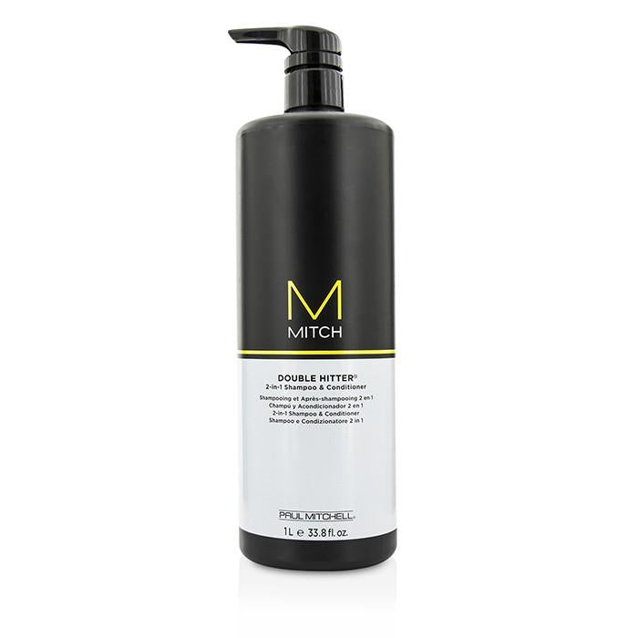 Mitch Double Hitter 2-in-1 Shampoo & Conditioner - 1000ml/33.8oz