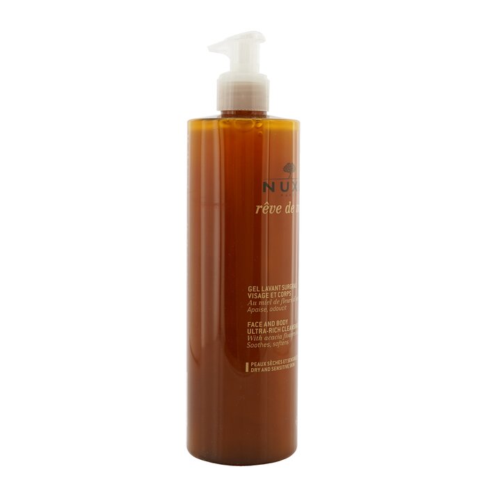 Reve De Miel Face & Body Ultra-rich Cleansing Gel (dry & Sensitive Skin) - 400ml/13.5oz