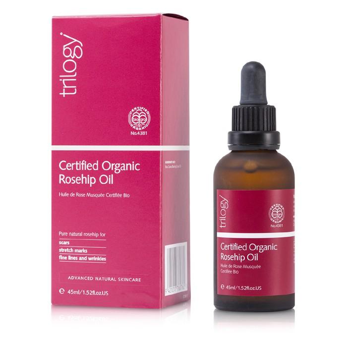 Certified Organic Rosehip Oil - 45ml/1.52oz