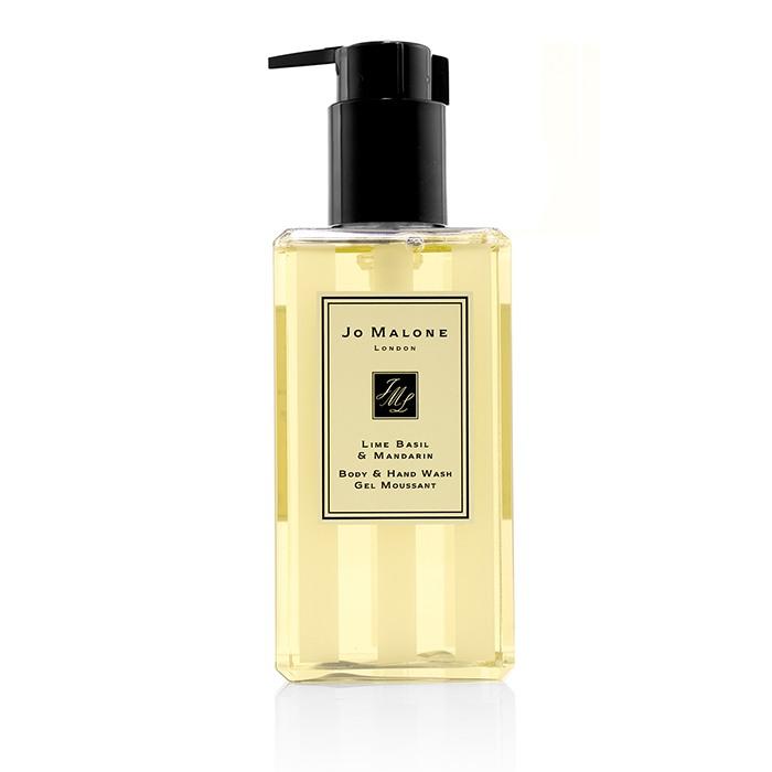 Lime Basil & Mandarin Body & Hand Wash (with Pump) - 250ml/8.5oz