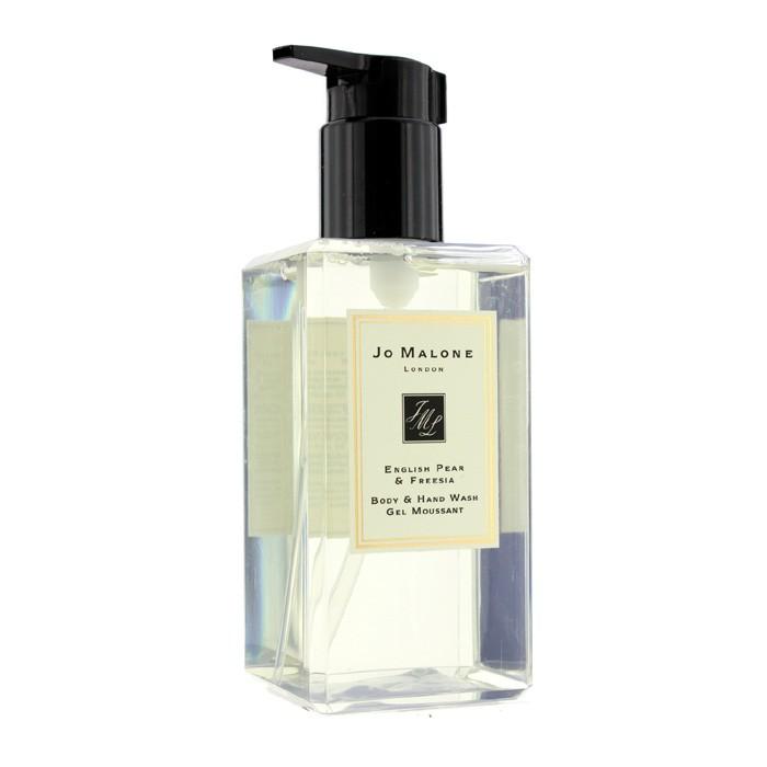 English Pear & Freesia Body & Hand Wash (with Pump) - 250ml/8.5oz