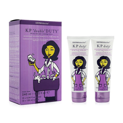 Kp 'double' Duty Duo Pack - Dermatologist Moisturizing Therapy (for Dry Skin) - 2x120ml/4oz