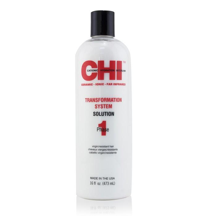 Transformation System Phase 1 - Solution Formula A (for Resistant/virgin Hair) - 473ml/16oz