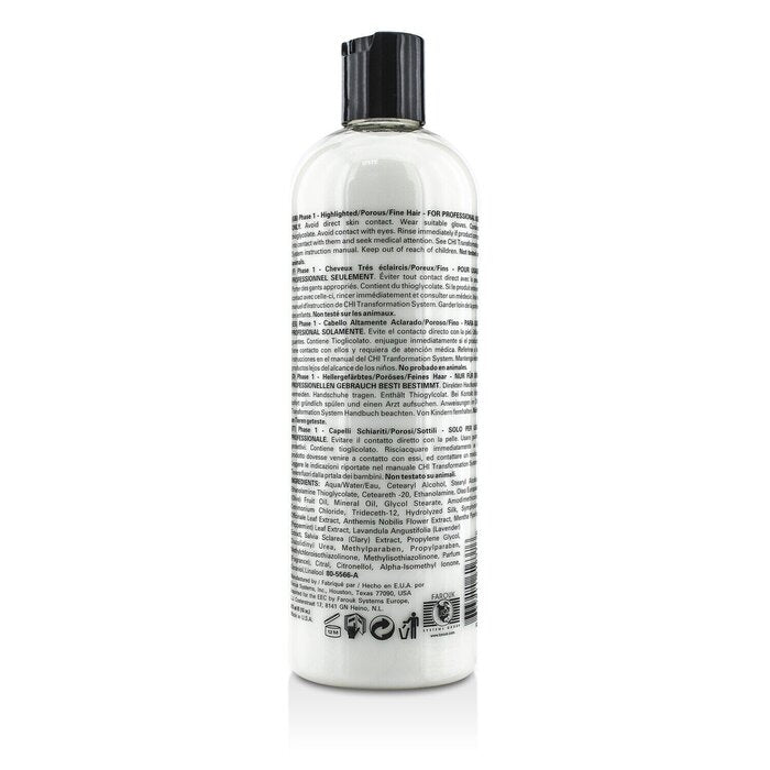 Transformation System Phase 1 - Solution Formula C (for Highlighted/porous/fine Hair) - 473ml/16oz