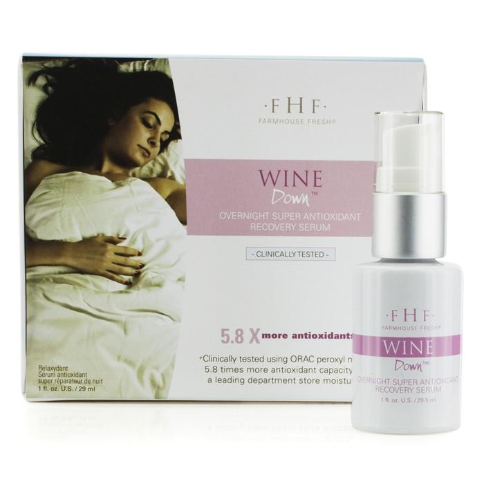 Wine Down Overnight Super Antioxidant Recovery Serum - 29ml/1oz