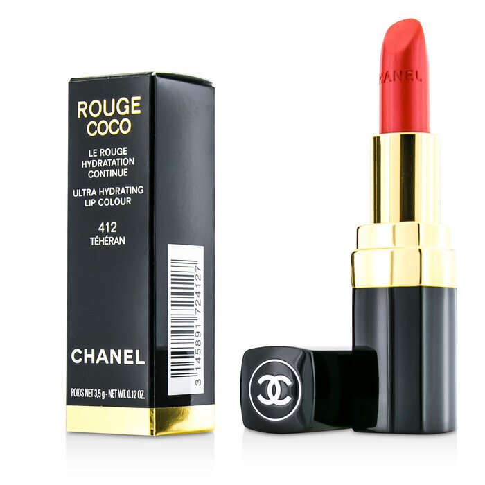 Rouge Coco Ultra Hydrating Lip Colour - # 412 Teheran - 3.5g/0.12oz