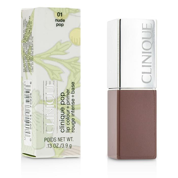 Clinique Pop Lip Colour + Primer - # 01 Nude Pop - 3.9g/0.13oz