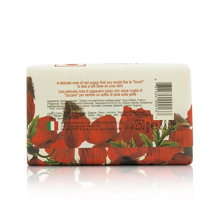 Dei Colli Fiorentini Triple Milled Vegetal Soap - Poppy - 250g/8.8oz