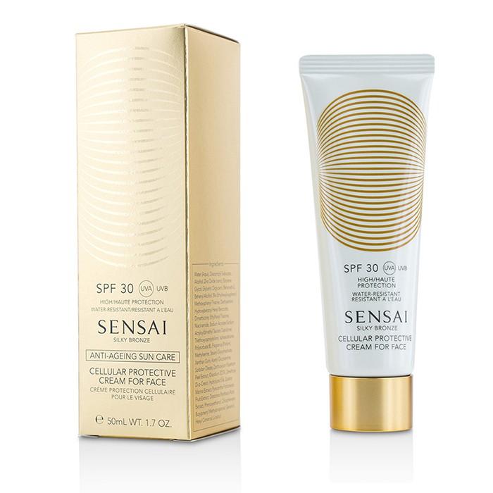 Sensai Silky Bronze Cellular Protective Cream For Face Spf30 - 50ml/1.7oz