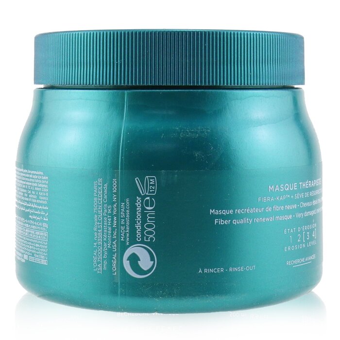 Resistance Masque Therapiste Fiber Quality Renewal Masque (for Very Damaged, Over-processed Thick Hair) - 500ml/16.9oz